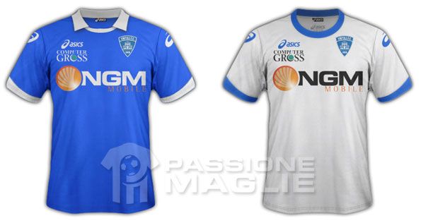 Empoli 1 Prima e seconda maglia Empoli 2011-12