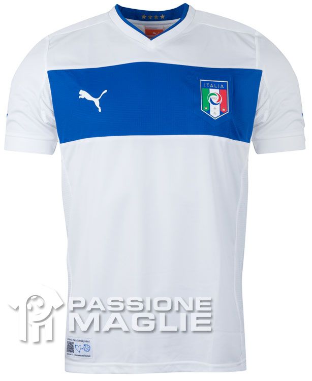 Seconda maglia dell Italia 2012 Puma per gli Europei in anteprima