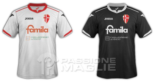 Padova prima e seconda maglia 2011-12