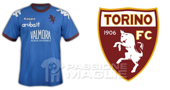 Torino 2 Torino terza maglia azzurra Kappa