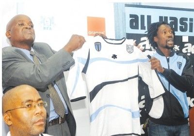 Seconda maglia del Botswana da trasferta