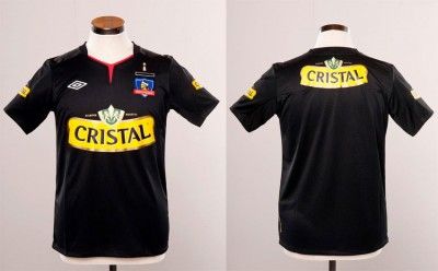 Colo-Colo casacca nera da trasferta Seconda maglia Colo-Colo 2012 Umbro