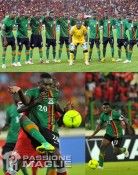Zambia trasferta 2012 Coppa Africa Zambia maglia away 2012 Nike