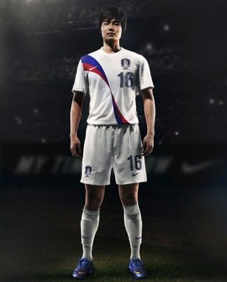 Kit Corea del Sud 2012 Divisa away Corea del Sud 2012 Nike