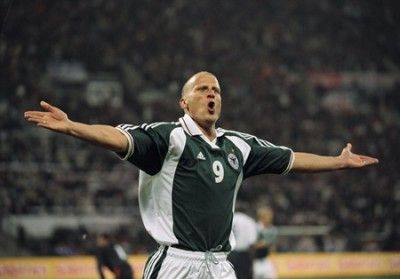 Jancker con la maglia della Germania