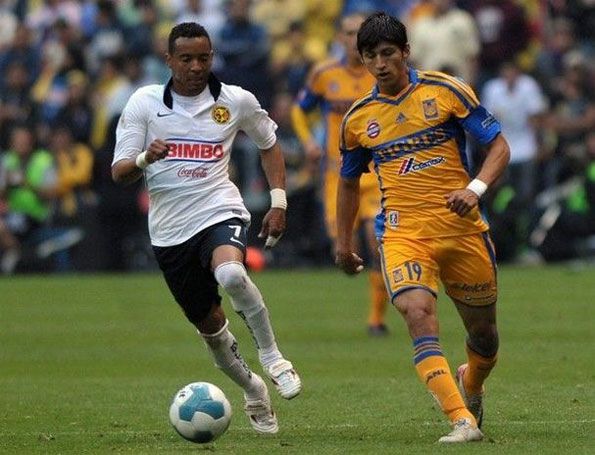 Partita Tigres - Club America Tigres-Amèrica, campionato messicano 2012