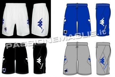 Calzoncini Sampdoria 2012-2013