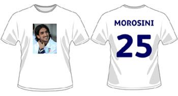 T-shirt in ricordo di Morosini Maglietta di Morosini della Lega B
