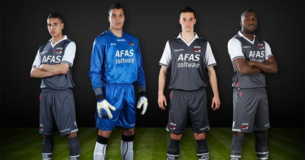 AZ Alkmaar seconda maglia 2012-2013 Macron