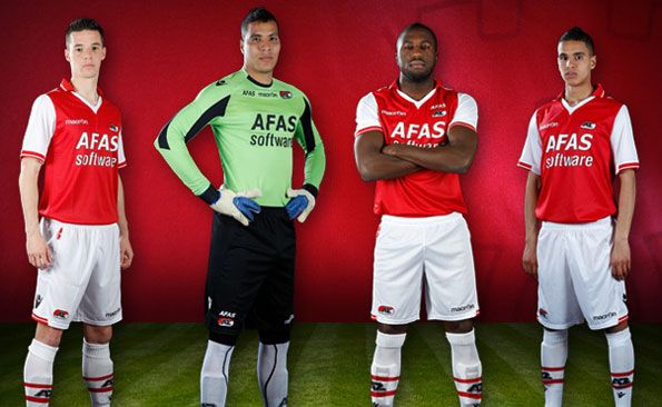 AZ Alkmaar maglie 2012-2013 Macron