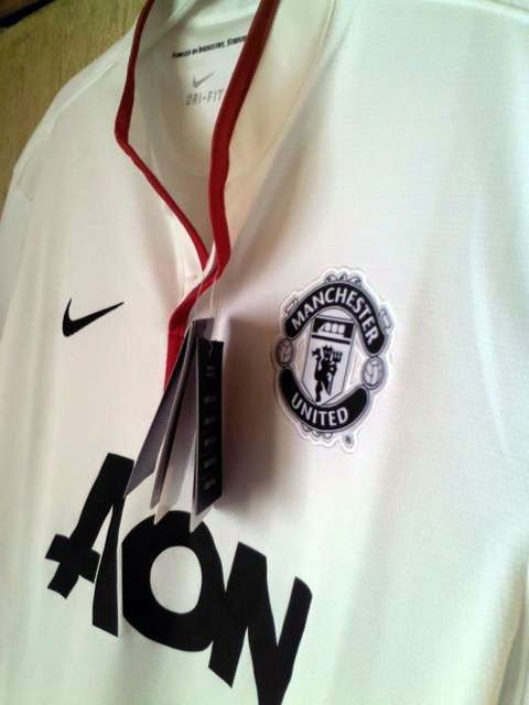 Dettaglio anteprima away United Casacca trasferta Manchester United Nike