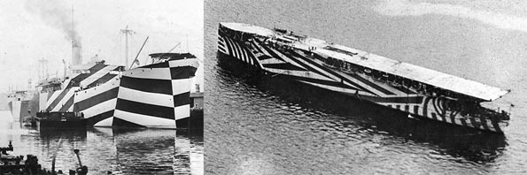 Navi con la tecnica razzle dazzle Navi con la tecnica razzle dazzle