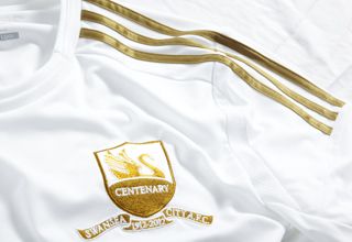 Stemma dorato Swansea City