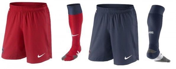 Pantaloncini e calzettoni da trasferta del PSG 2012-2013