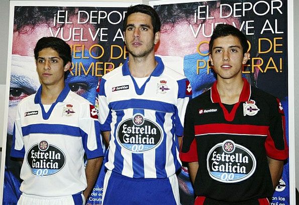 Divise Deportivo La Coruna 2012-2013