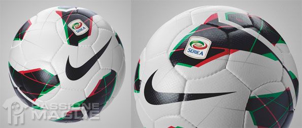Il Nike Maxim visto da vicino Particolari pallone calcio Serie A 2012-2013