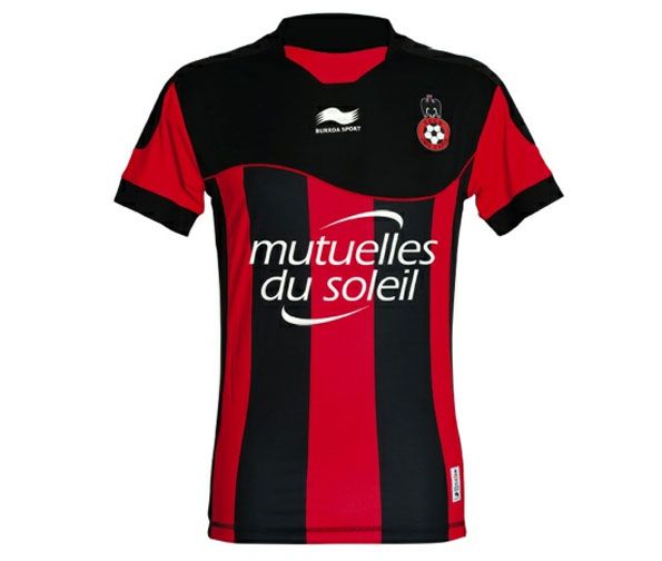 OGC Nizza prima maglia 2012-2013 Nizza maglia casa 2012-2013 Burrda