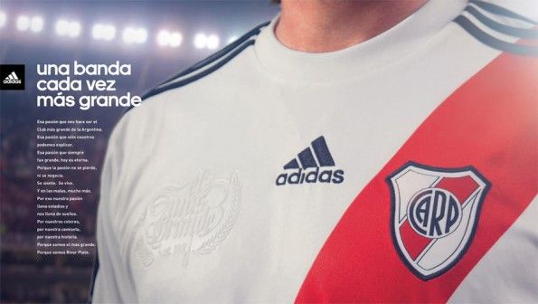 Pubblicità adidas camiseta River Plate