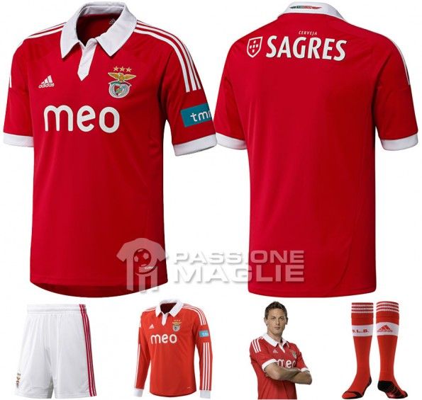 Benfica prima maglia 2012-2013