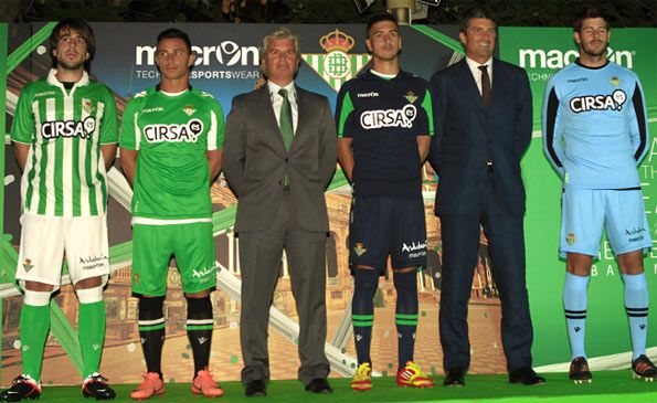 Divise Betis Macron 2012-2013
