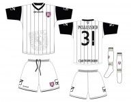 Bozzetto disegno Givova maglia trasferta Chievo Chievo away 2012-2013