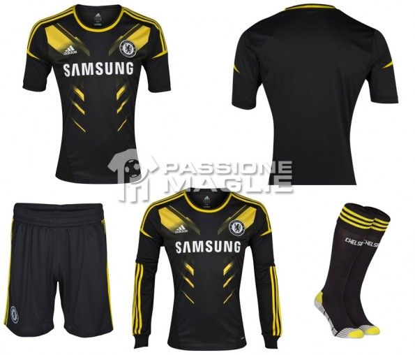 La terza divisa del Chelsea 2012-2013 Adidas Chelsea third kit 2012-2013