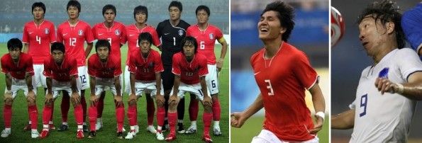 Le divise della Corea del Sud a Pechino 2008