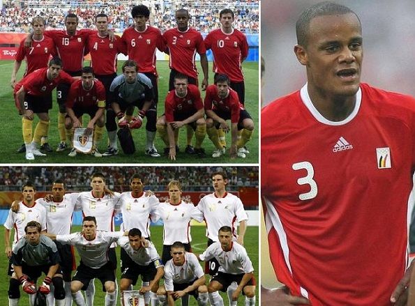 Le divise del Belgio per le Olimpiadi 2008