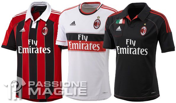 Maglie Milan 2012-2013 adidas
