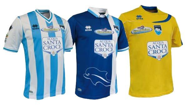 Maglie Pescara 2012-2013 ufficiali
