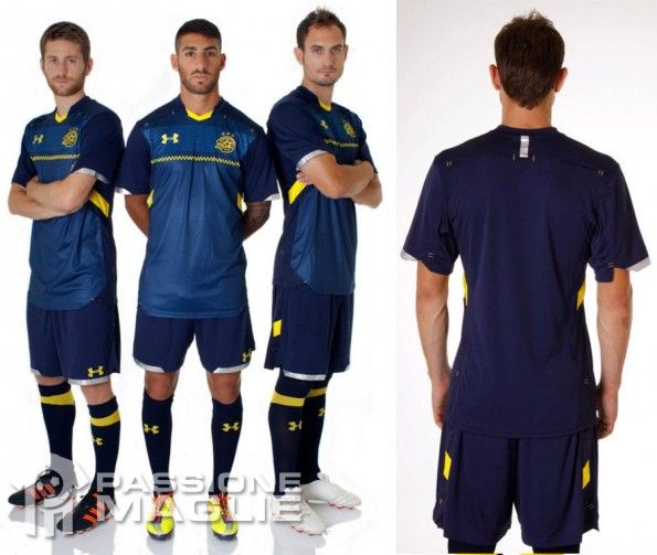Casacca da trasferta del Maccabi Tel Aviv 2012-2013 Maccabi Tel Aviv seconda maglia 2012-2013