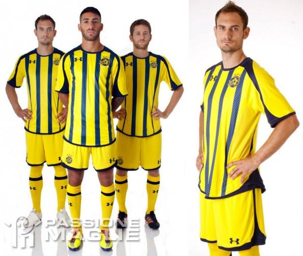 Prima divisa del Maccabi Tel Aviv 2012-2013 Under Armour Maccabi Tel Aviv 2012-2013 home