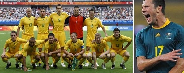 Maglie dell'Australia per le Olimpiadi del 2008