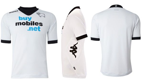 La maglia Kappa del Derby County 2012-2013