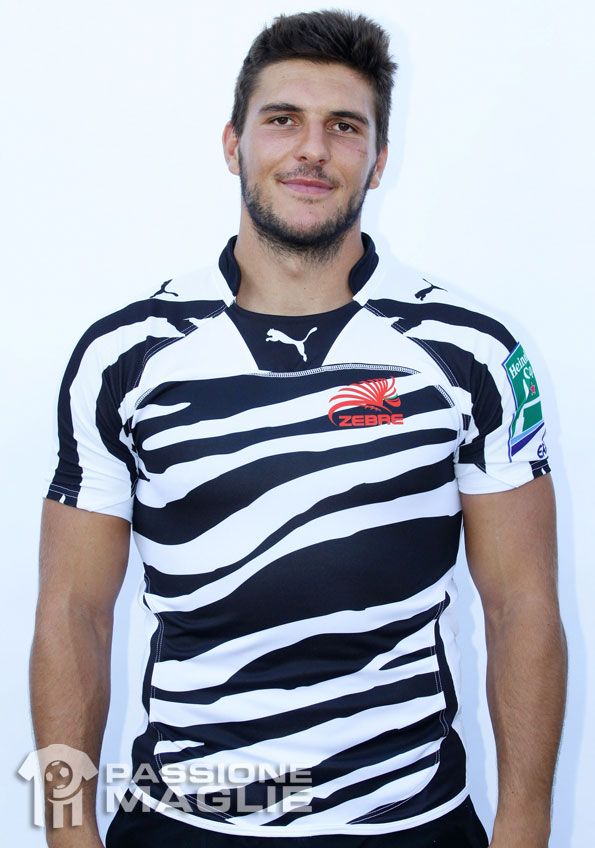 Divisa home Zebre 2012-2013