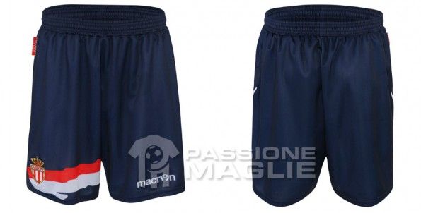 Calzoncini AS Monaco away 2012-2013 Pantaloncini Monaco 2012-2013 blu