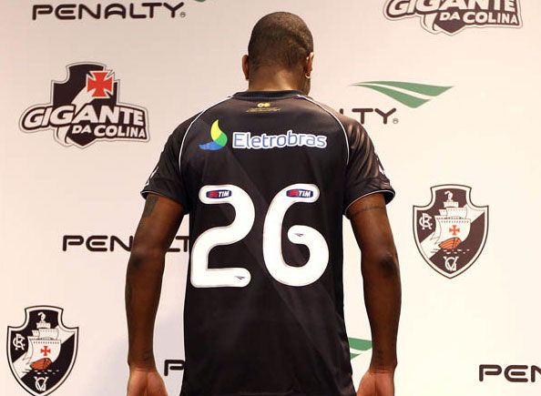 Numero 26 sulla maglia del Vasco da Gama 2012-2013 Font numero Vasco da Gama 2012-13