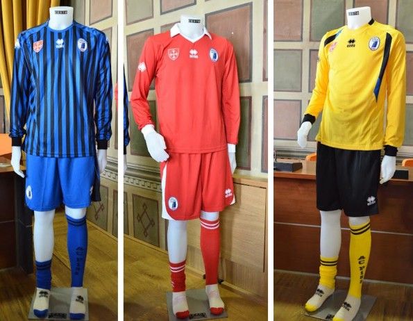 I nuovi kit del Pisa stagione 2012-2013 Erreà Kit AC Pisa 2012-2013