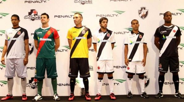 Presentazione nuove divise del Vasco da Gama 2012-2013 Kit Vasco da Gama 2012 Penalty