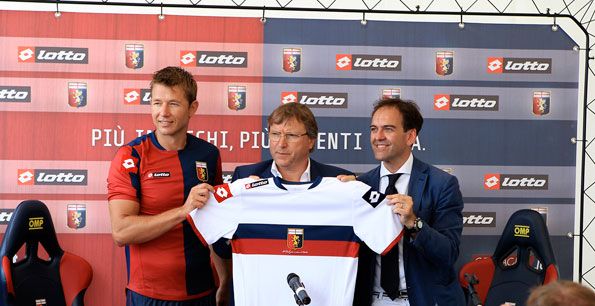 Presentazione kit Genoa Lotto Presentazione kit Genoa Lotto