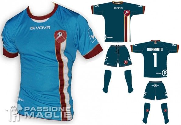 Divisa portiere Reggina 2012-2013 Givova Maglia portiere Reggina 2012-2013