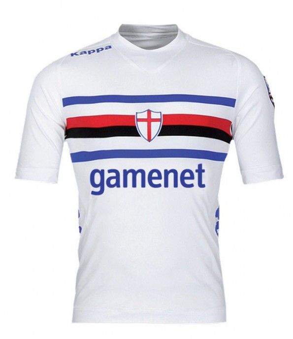 La seconda maglia della Sampdoria 2012-2013