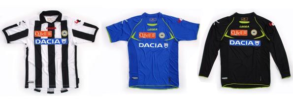 Maglie Udinese 2012-2013 ufficiali