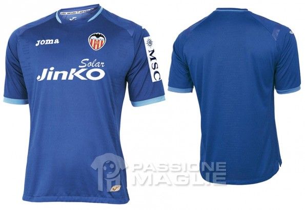 Foto della divisa away del Valencia Joma Seconda maglia Valencia 2012-2013