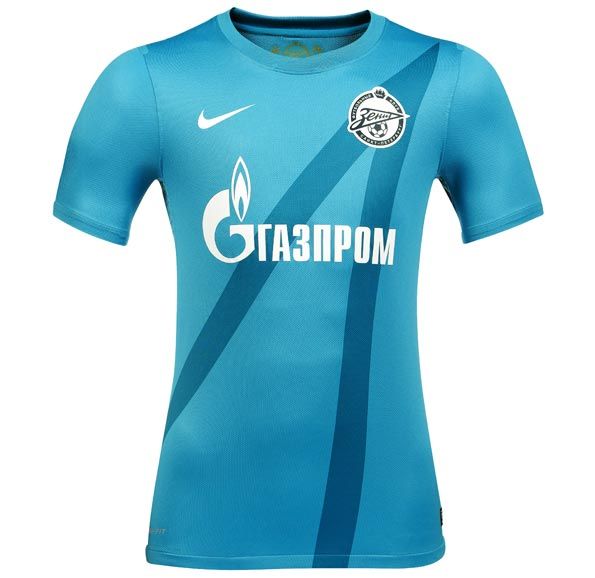 La prima maglia dello Zenit San Pietroburgo 2012-2013 Maglia Zenit home 2012-2013