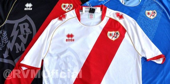 Le divise del Rayo Vallecano 2012-2013 Erreà Maglie Rayo Vallecano 2012-2013