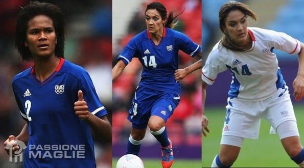 Le maglie adidas per la Francia femminile a Londra 2012 Divise Francia donne Olimpiadi 2012