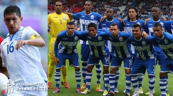 I kit Joma per l'Honduras alle Olimpiadi di Londra 2012 Honduras maglie Olimpiadi 2012
