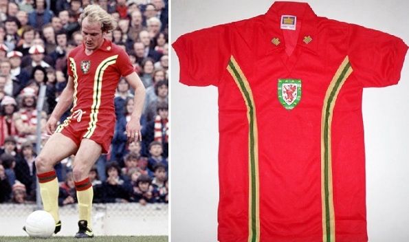 La divisa Admiral del Galles della seconda metà degli anni '70