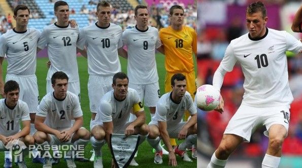 La maglia della Nuova Zelanda ai Giochi Olimpici 2012 Nuova Zelanda olimpiadi 2012